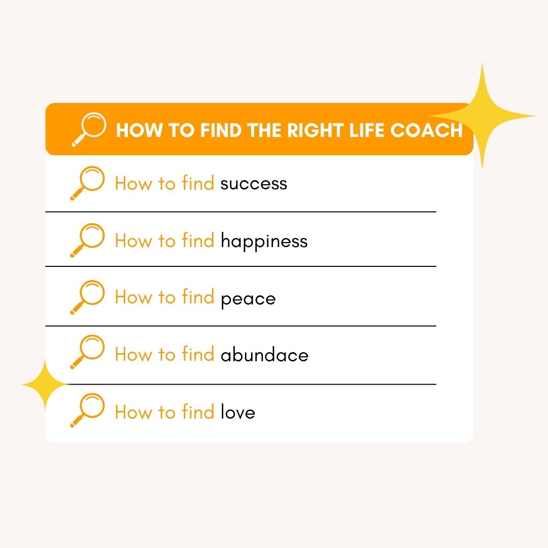 How To Find The Right Life Coach